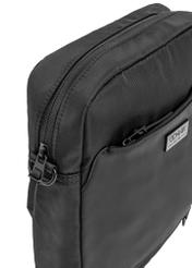 Large black men's messenger bag TORMN-0314A-99(Z24)-06