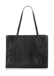 Black croco women's handbag TOREC-0963-97(Z24) pic. 7