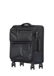 Komplet walizek na kółkach 19"/24"/28" WALNY-0048-99(W26), widok produktu skosem na białym tle.