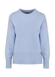Błękitny sweter damski SWEDT-0202-62(W24)