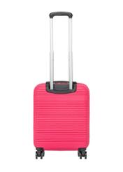 Walizka mała na kółkach WALAB-0040-5E-19(W26), widok produktu z tyłu na białym tle.