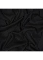 Wełniany czarny szalik damski SZADT-0092-99(Z23)