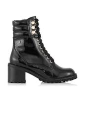 Women's lacquered leather boots BUTYD-0814A-97(Z23)-02