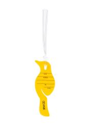Identyfikator do bagażu AW-012-0002-21(W25), widok produktu z tyłu na białym tle.