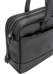 Men's black leather briefcase TORMS-0015C-99(Z24)-07