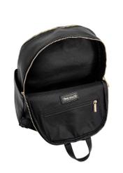 Czarny plecak damski TOREC-1034-99(W25)-05