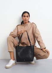 Torebka damska shopper z kosmetyczką TOREC-0779-99(W23)-08