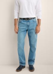 Niebieskie spodnie jeansowe męskie JEAMT-0025-7A(Z26)
