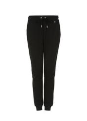 Czarne spodnie dresowe damskie SPODT-0069-99(Z22)-05