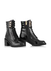 Women's lacquered leather boots BUTYD-0814A-97(Z23)-01