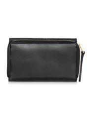 Large black leather wallet for women PORES-0907-99(Z24)