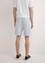 Szare dresowe szorty męskie SZOMT-0035-9A(W26)