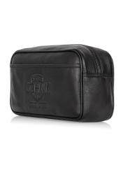 Skórzana kosmetyczka męska z logo TORMS-0182B-99(W23)-02