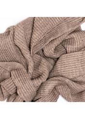 Beige women's cap and scarf set ZESTD-0001-81(Z24)-05