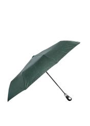 Parasol damski w kolorze ciemnozielonym PARSD-0012-8C(W26), widok produktu z przodu na białym tle.