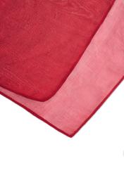 Czerwony szalik damski z jedwabiu SZADT-0218-4B(W26)