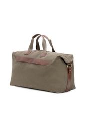Torba podróżna w kolorze khaki TORMN-0372-55(Z25), widok produktu skosem na białym tle.