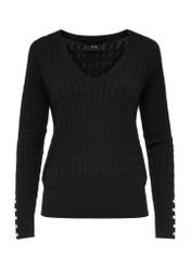 Black women's sweater SWEDT-0212-99(Z24)-03