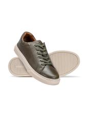 Ciemnozielone buty męskie BUTYM-0486-54(W25)-05
