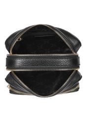 Black leather women's bag TORES-1036-99(Z24)-05