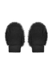 Black women's winter gloves REKDF-0032-99(Z24)-03