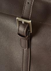 Duża brązowa torebka damska shopper TOREC-1067-89(Z25)