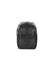 Black leather men's cosmetic bag TORMS-0422-99(W24)-04