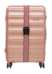 Pas bagażowy AW-011-003-4P(W26), widok produktu od przodu na walizce na białym tle.