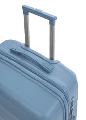 Duża walizka na kółkach WALPP-0024-7A-28(W26), widok rączki produktu na białym tle.