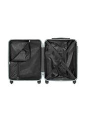 Walizka mała na kółkach WALAB-0081-8F-19(W26), widok produktu w środku na białym tle.