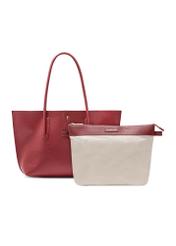 Czerwona torebka shopper damska TOREC-0938B-41(Z25)