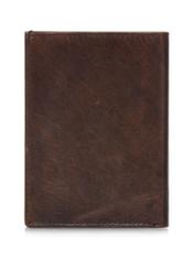 Brown leather men's wallet PORMS-0611-89(Z24)-03