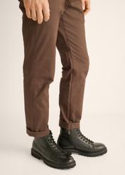 Czarne skórzane trzewiki męskie BUTYM-0555-99(Z26)