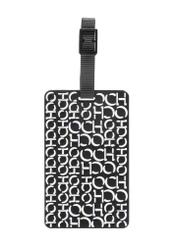 Identyfikator do bagażu AW-012-0006-98(W25), widok produktu z przodu na białym tle.