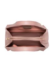 Różowa torebka damska trzykomorowa TOREC-0752-34(W23)