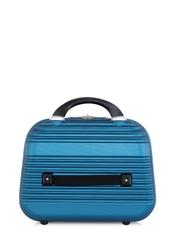 Kosmetyczka WALAB-0040-7H-14(W26), widok produktu z tyłu na białym tle.