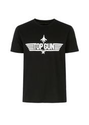 Czarny T-shirt męski TOP GUN TSHMT-0084-99(Z23)-04