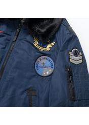 Ciepła kurtka męska w stylu pilotki KURMT-0243-69(Z21)