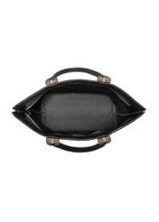 Czarna torebka shopper damska TOREN-0311-99(W25)-05