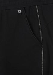 Czarne spodnie dresowe damskie SPODT-0069-99(Z22)-03