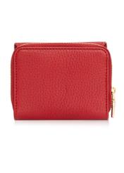 Small red leather women's wallet PORES-0802E-41(Z24)-04