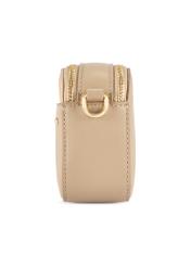 Mała beżowa torebka damska TOREC-1173-1B(W26)