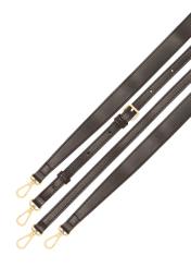 Brązowa torebka damska z imitacji skóry TOREC-1081-1H(W26), widok zbliżenia na detal produktu na białym tle.