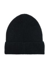 Czarna zimowa czapka męska CZAMT-0081-99(Z25)