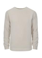 Sweter beżowy męski SWEMT-0140-81(Z23)