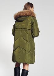 Zimowa kurtka damska z troczkami KURDT-0333-57(Z22)