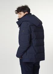 Warmed navy blue men's winter jacket KURMT-0242-69(Z21)-02