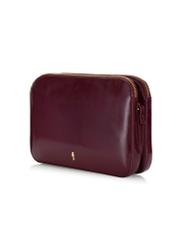 Patent claret classic women's bag TOREC-0205D-43(Z24)-02