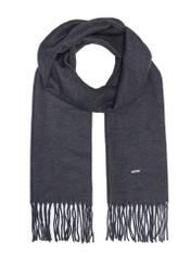 Graphite men's winter scarf SZAMT-0082-95(Z24)-01