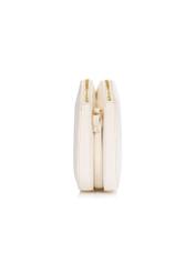Kremowa pikowana torebka damska TOREC-0205B-12(W23)-03